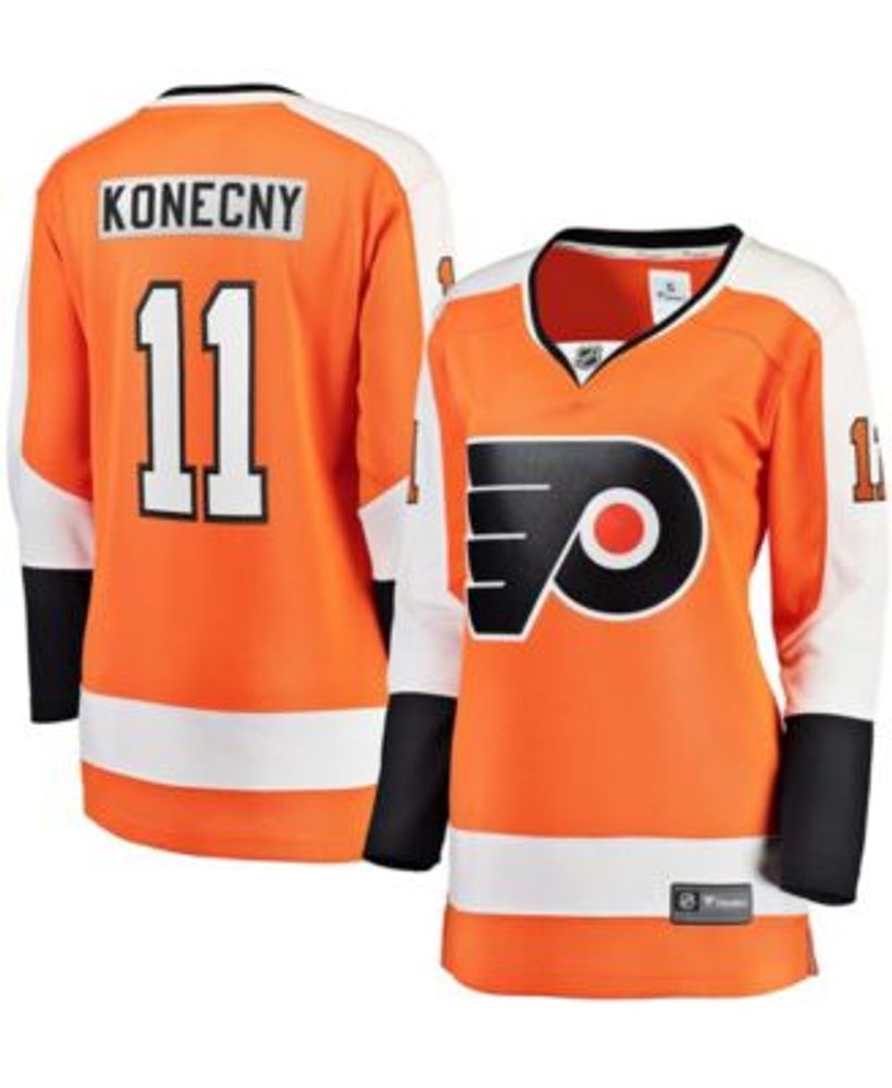 Travis Konecny Philadelphia Flyers Mens Black Alternate Breakaway