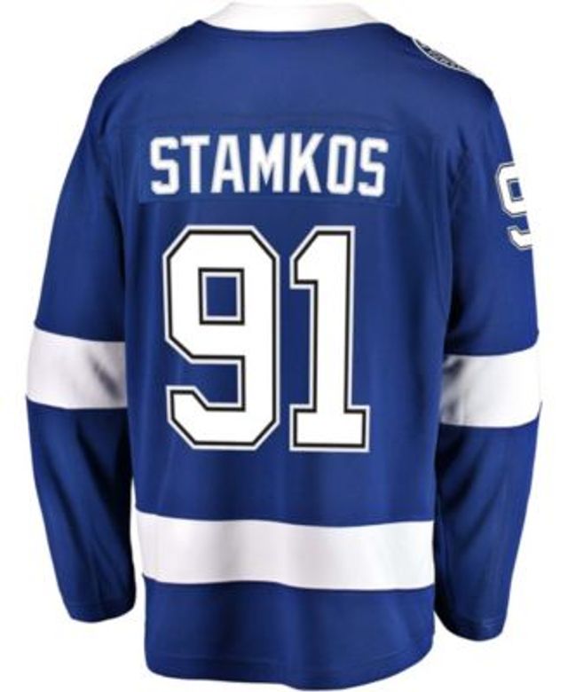 Men's Fanatics Branded Andrei Vasilevskiy White Tampa Bay Lightning Away  Premier Breakaway Player Jersey 