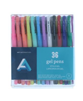 Gel Pen Set, 36 Pens