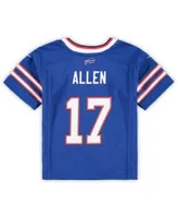 Josh Allen Buffalo Bills Nike Preschool Game Jersey - Royal