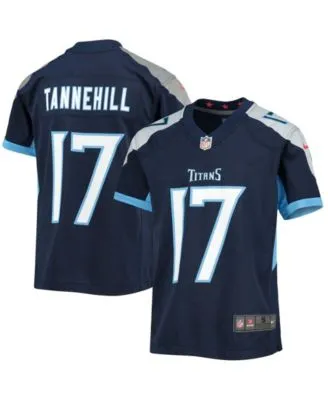 Men's Nike Ryan Tannehill White Tennessee Titans Game Jersey