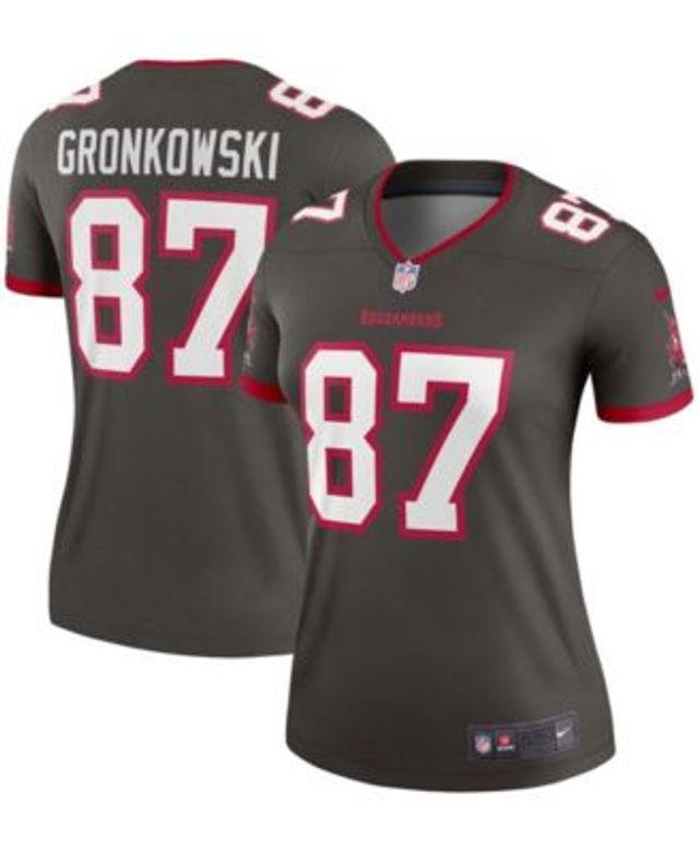 Nike Women's Rob Gronkowski Pewter Tampa Bay Buccaneers Alternate Legend  Jersey