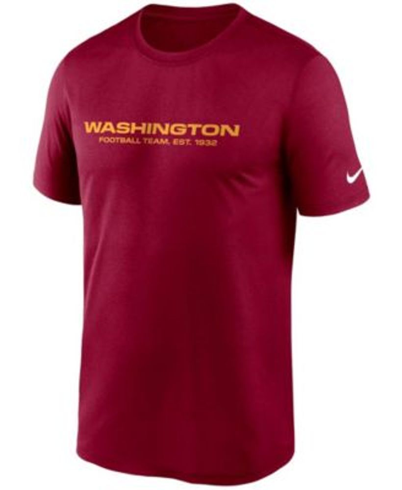 Nike Washington Commanders Icon Legend Long Sleeve T-shirt At