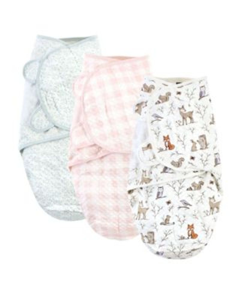 Baby Boys Quilted Cotton Swaddle Wrap