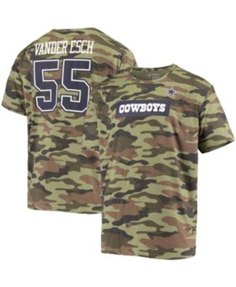 Jaylon Smith Dallas Cowboys Men's Gray Name & Number Logo T-shirt 