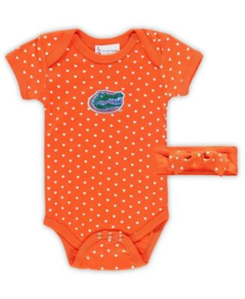 Newborn & Infant Philadelphia Flyers Black/Orange Puck Happy Bodysuit, Bib  & Booties Set