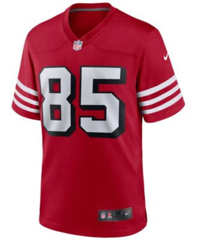 Men's Nike George Kittle Scarlet San Francisco 49ers Name & Number T-Shirt Size: Small