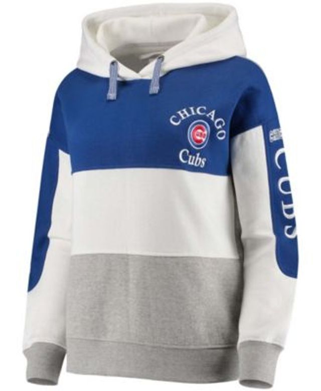 Chicago Cubs DKNY Sport Women's Lydia Pullover Hoodie - Royal