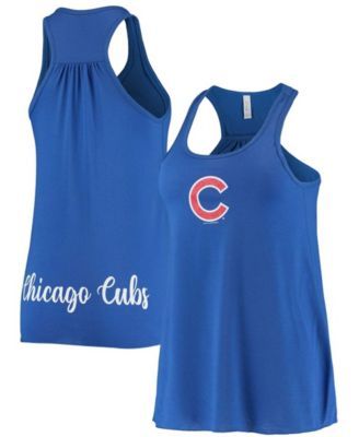 New Era Women's Royal Chicago Cubs Open Back Tank Top