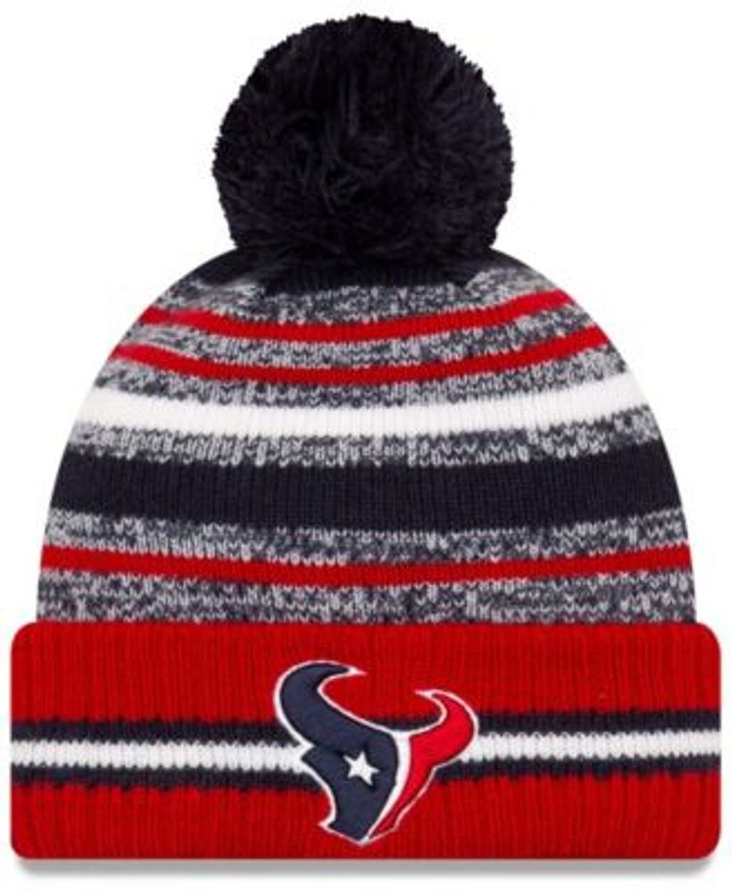 New Era Men's Navy/Gray Dallas Cowboys 2021 NFL Sideline Sport Official Pom  Cuffed Knit Hat - Macy's