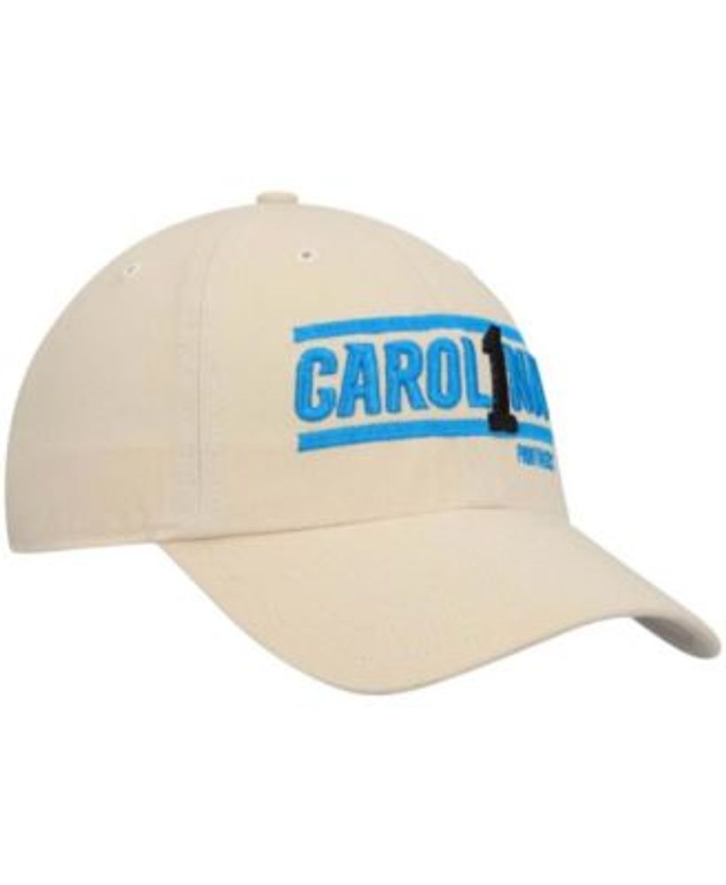 Men's '47 Charcoal Carolina Panthers Clean Up Script Adjustable Hat