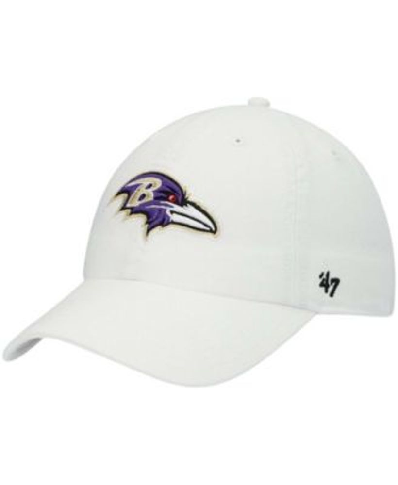 Baltimore Ravens Black Clean Up Visor Hat