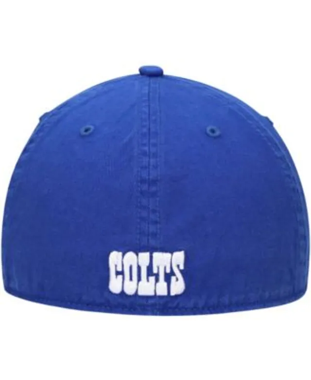 Men's New Era White Indianapolis Colts 1986 Pro Bowl Patch Royal Undervisor  59FIFY Fitted Hat