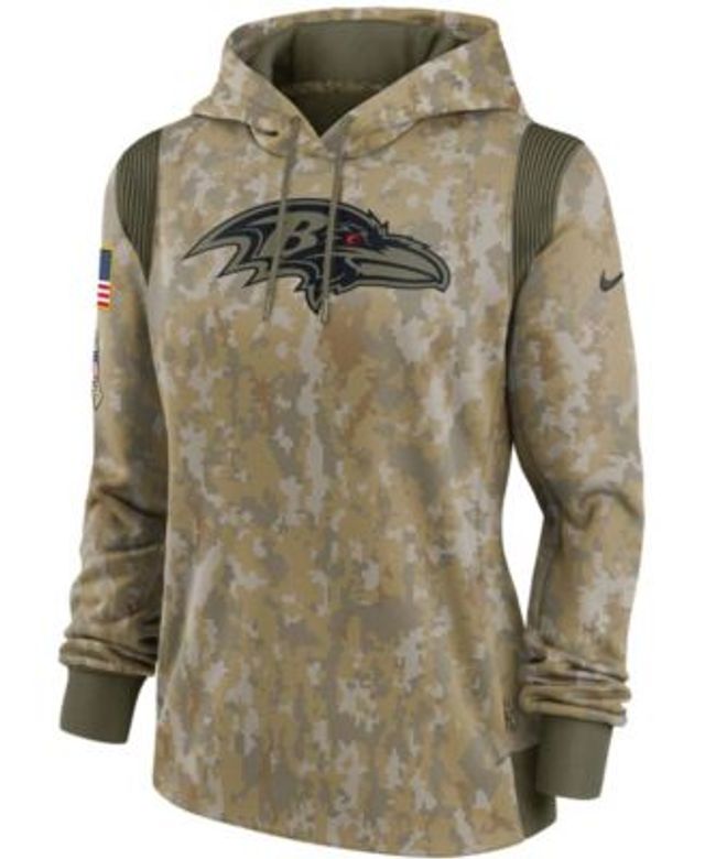 Nike Women's Baltimore Ravens Salute To Service Hoodie - Macy's