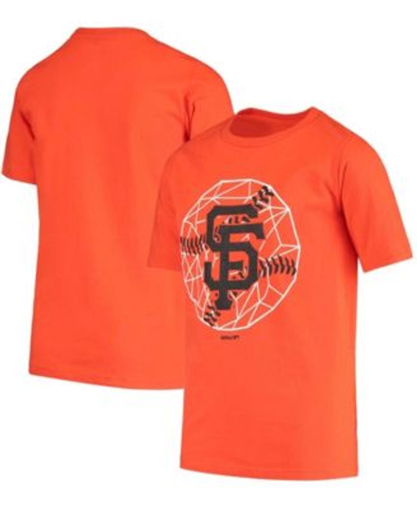 Outerstuff Youth Boys and Girls Black San Francisco Giants Stealing Home  T-shirt