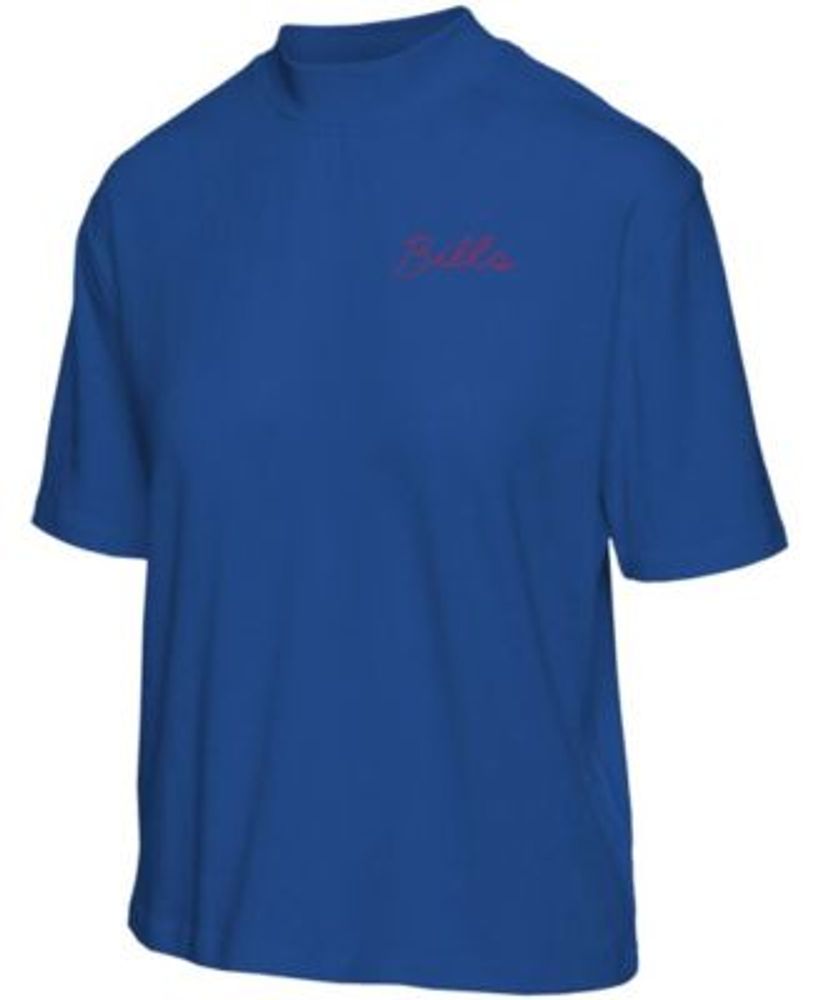 Buffalo Bills New Era Women's Dip Dye V-Neck T-Shirt - Royal