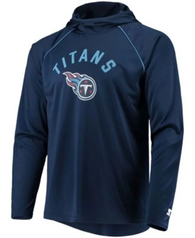 Tennessee Titans New Era Long Sleeve Hoodie T-Shirt - Navy