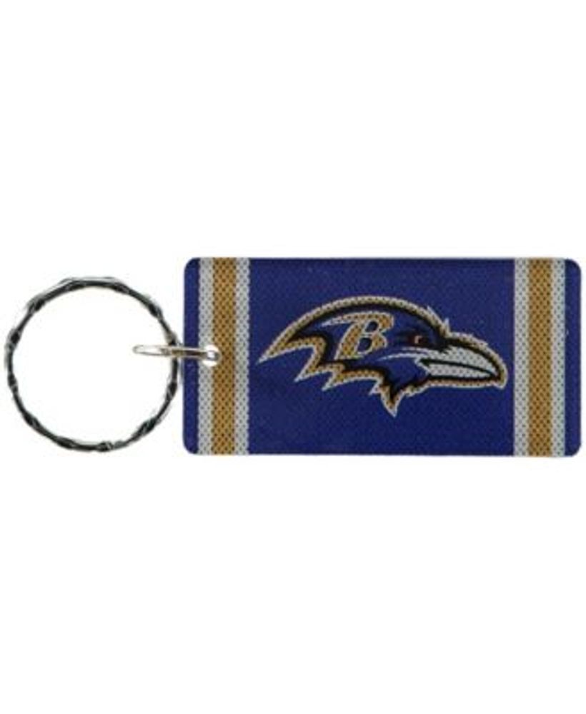 Stockdale Multi Baltimore Ravens Jersey Printed Acrylic Team Color Logo  Keychain