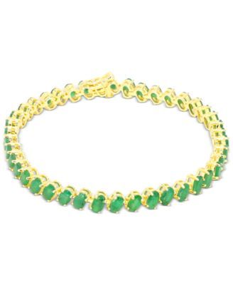 Sapphire Tennis Bracelet (12-5/8 ct. t.w.) Sterling Silver (Also Tanzanite, Emerald & Ruby)