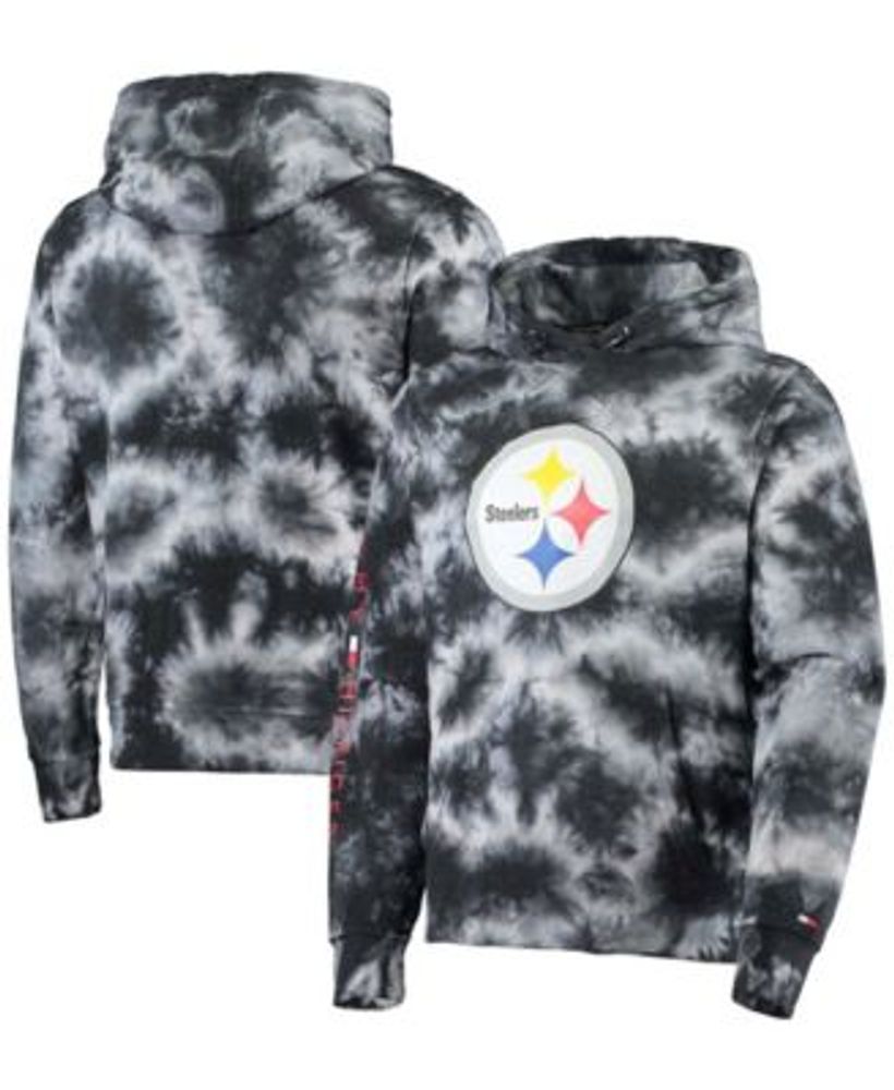 Lids Atlanta Falcons Tommy Hilfiger Stanley Tie-Dye Pullover Hoodie - Black