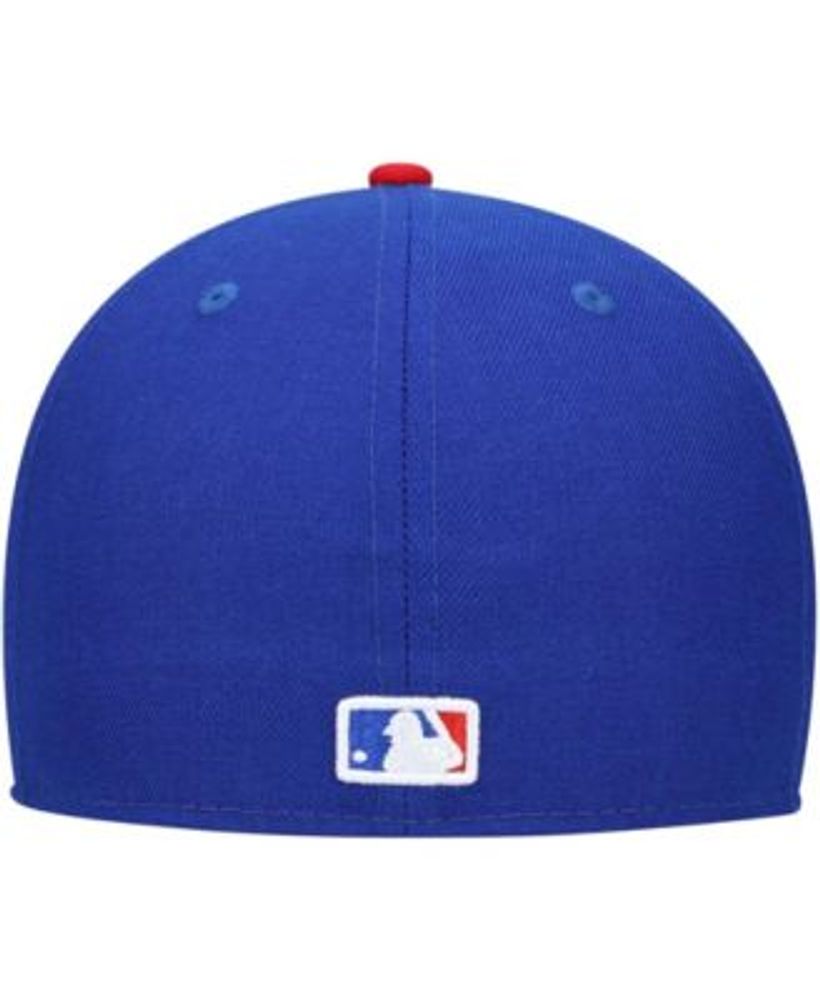 Chicago Cubs Upside Down 59FIFTY Fitted Royal Hat