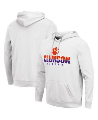 Nike Men's Gray Clemson Tigers 2021 Team Sideline Performance Pullover Hoodie - Gray