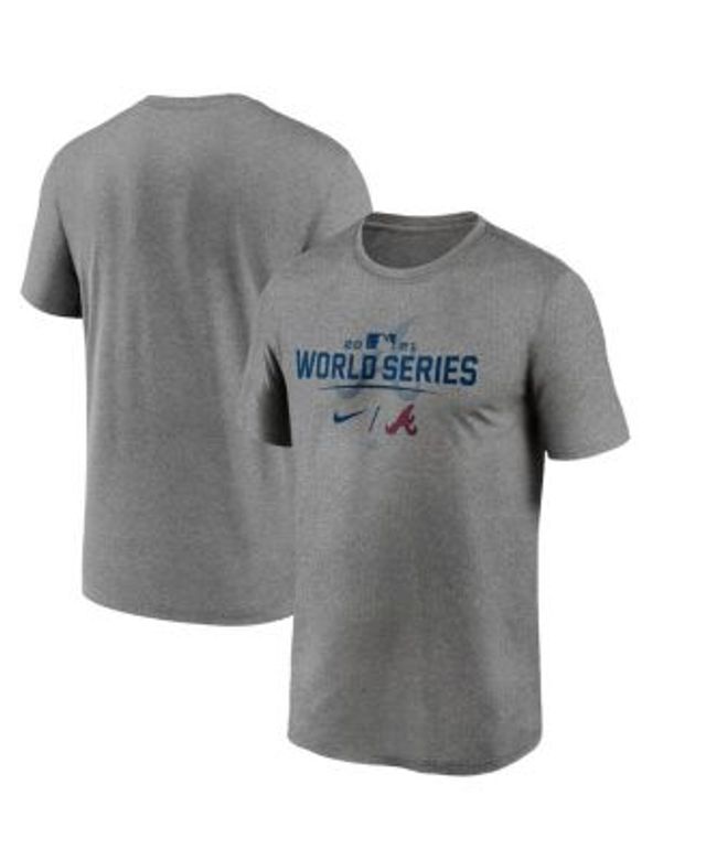 Atlanta Braves Nike Youth 2021 World Series Bound Authentic Collection  Dugout T-Shirt - Navy