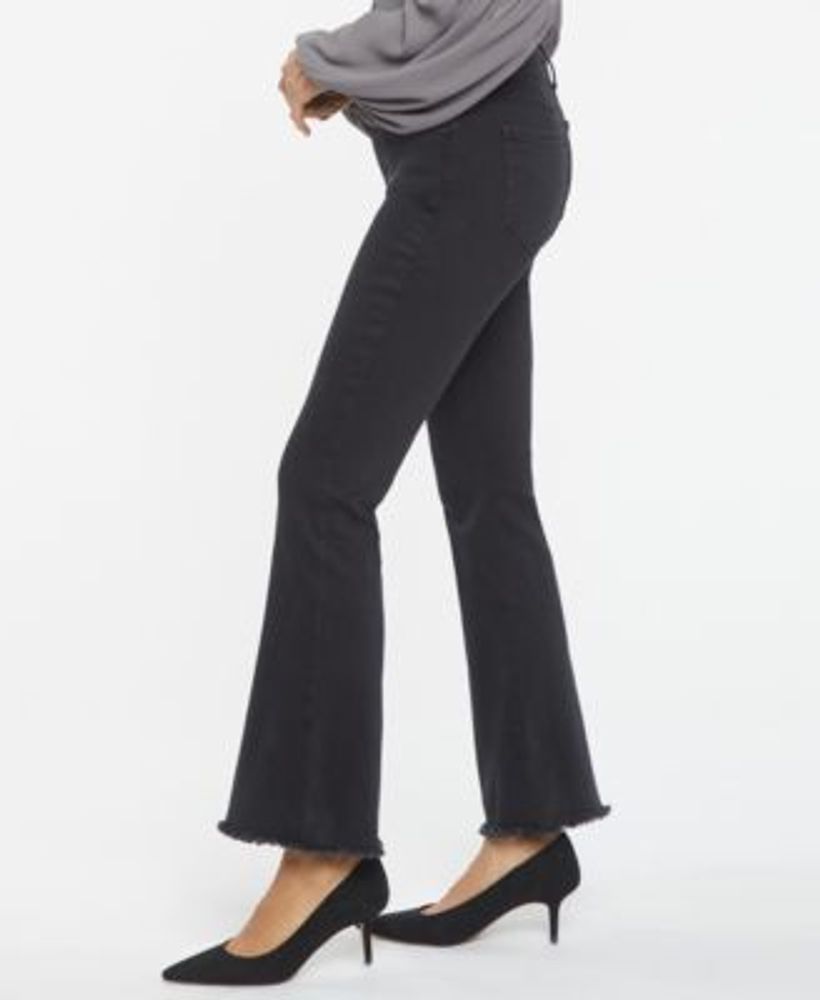 Petite Ava Flared Ankle Jeans