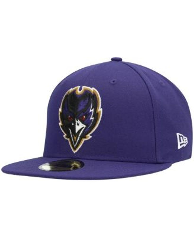 New Era Men's White Baltimore Ravens Shield Omaha Low Profile 59FIFTY  Fitted Hat - Macy's