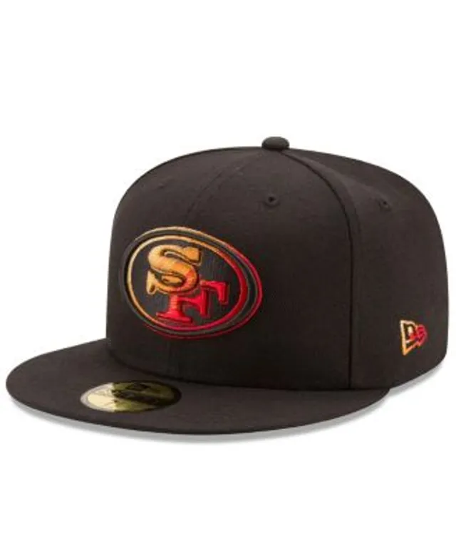 Men's New Era Cream San Francisco 49ers Chrome Dim 59FIFTY