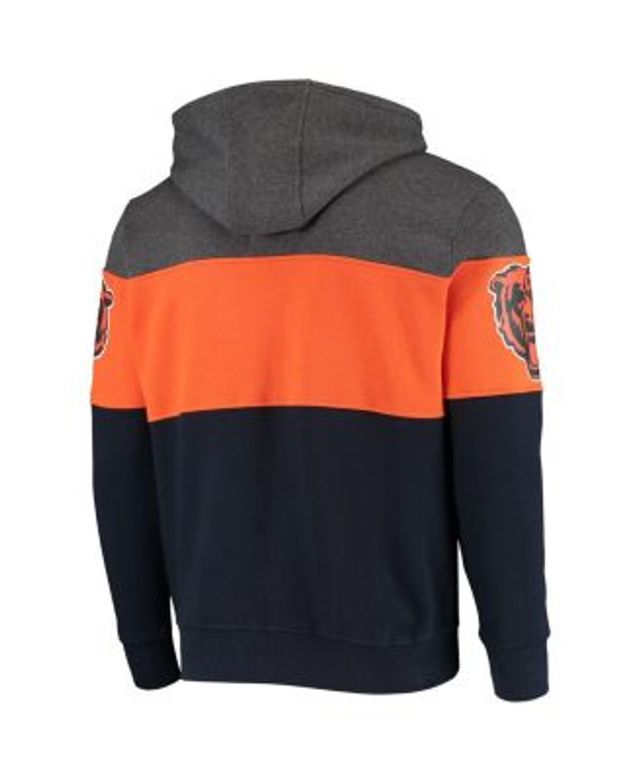 Nike Men's Orange Chicago Bears Sideline Athletic Stack Performance  Pullover Hoodie - Macy's