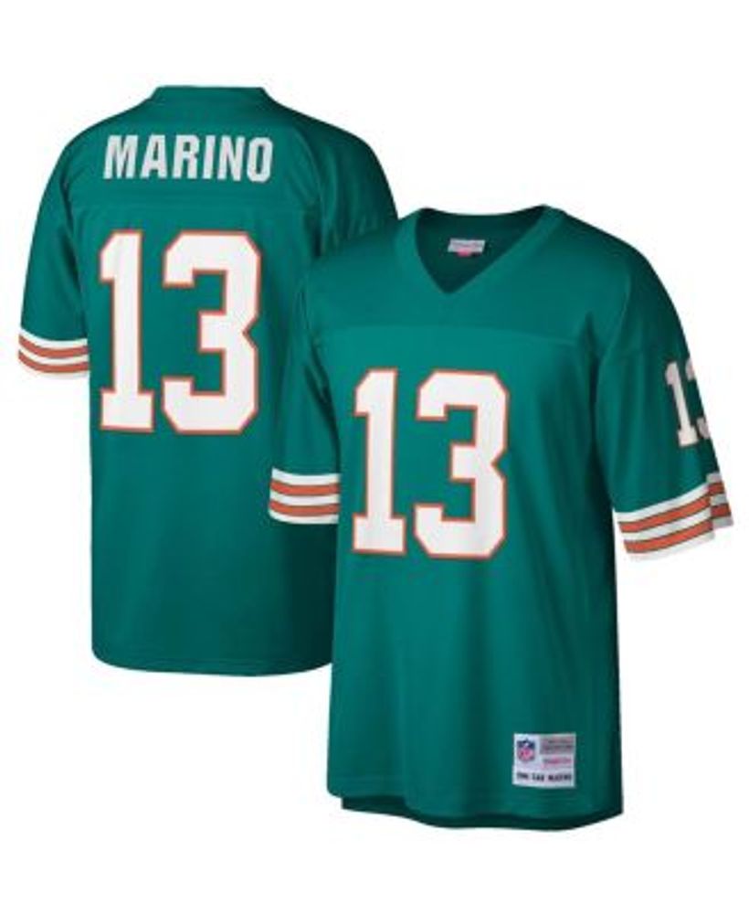 Dan Marino Miami Dolphins Mitchell & Ness 1984 Split Legacy Replica Jersey  - Aqua/Orange