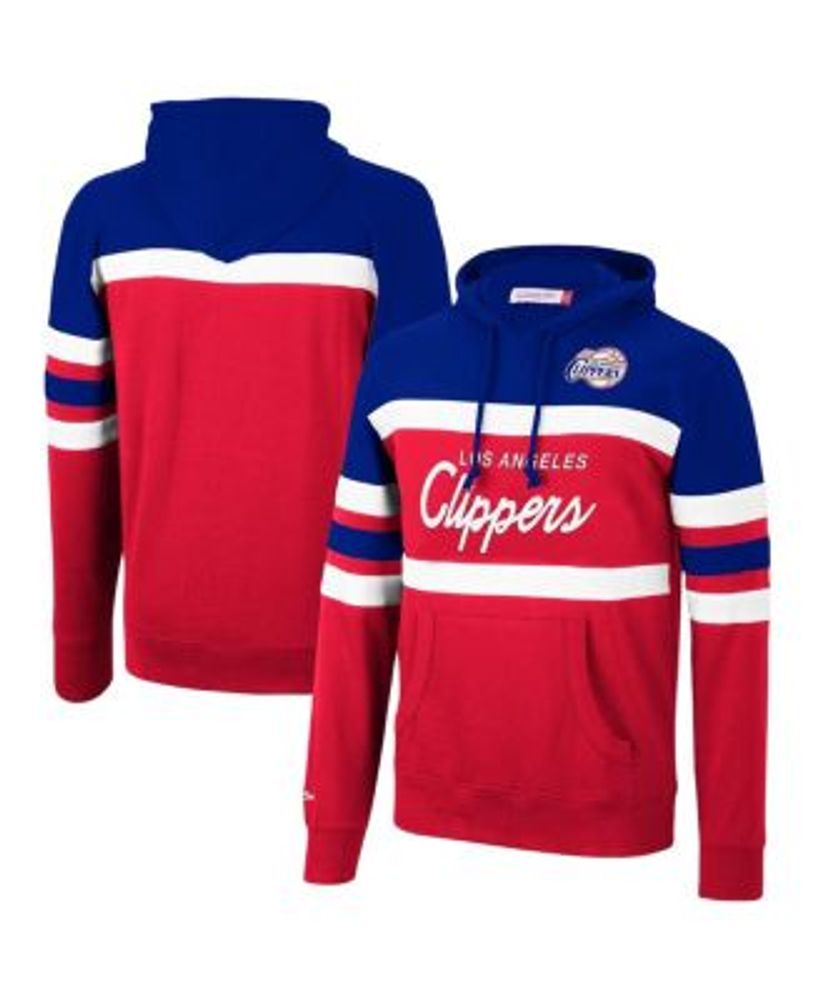 Chicago Cubs Mitchell & Ness Youth Head Coach Pullover Hoodie