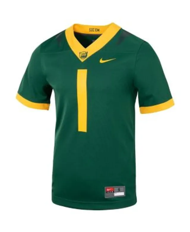 Men's Nike #21 Green Baylor Bears Replica Basketball Jersey