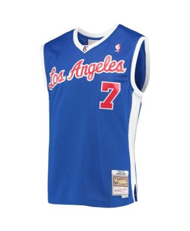 Men's Mitchell & Ness Lamar Odom Royal/Red LA Clippers Hardwood Classics  2000-01 Split Swingman Jersey, Size: Large, CLP Blue - Yahoo Shopping