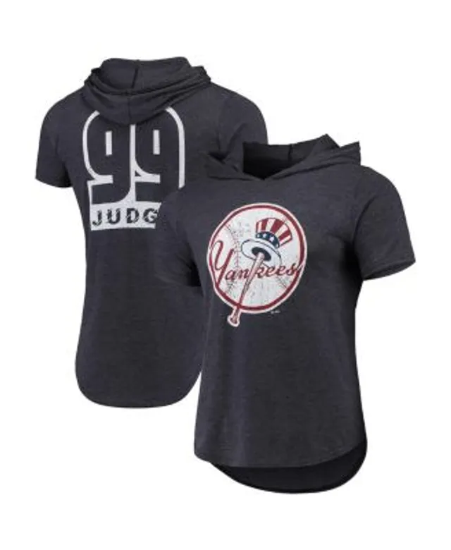 Aaron Judge New York Yankees Player Big & Tall Raglan Hoodie T-Shirt -  White/Camo