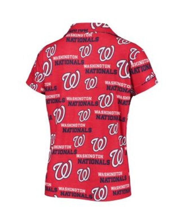 Washington Nationals Concepts Sport Women's Zest Allover Print