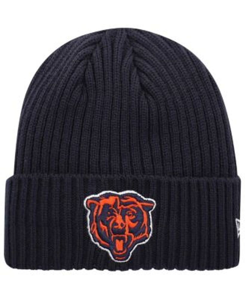 New Era Toddler Boys and Girls Navy Chicago Bears Logo Core Classic Cuffed  Knit Hat