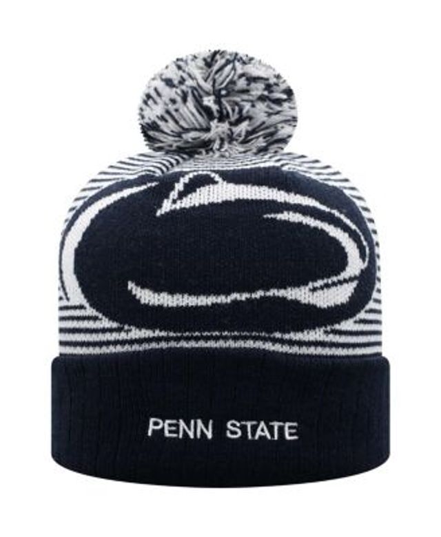 Lids Denver Broncos '47 State Line Cuffed Knit Hat with Pom - Navy