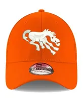 Men's New Era White Denver Broncos Throwback Team Neo 39THIRTY