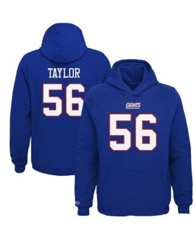 Youth Mitchell & Ness Walter Payton Navy Chicago Bears Retired Player Name  & Number Fleece Pullover Hoodie 