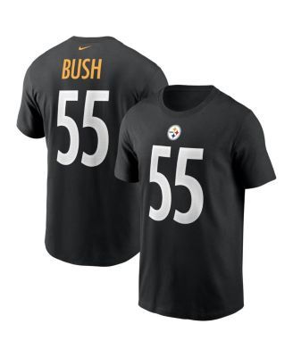 Men's Pittsburgh Steelers Kenny Pickett Nike Black Player Name & Number  T-Shirt