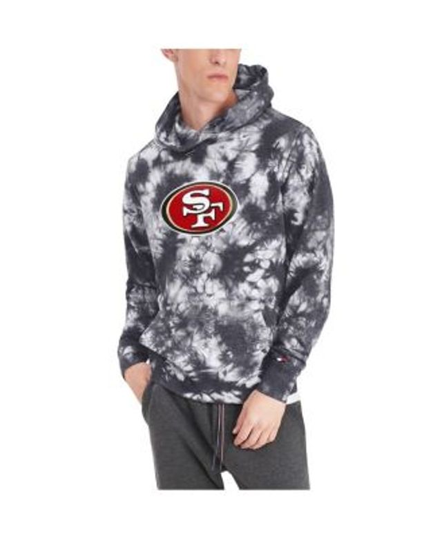 Lids Atlanta Falcons Tommy Hilfiger Stanley Tie-Dye Pullover Hoodie - Black