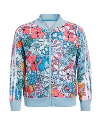 Big Girls All Over Print Tricot Jacket