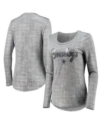 Women's Silver Lilly Long Sleeve T-Shirt