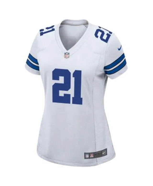 Nike Women's Ezekiel Elliott Gray Dallas Cowboys Inverted Legend Jersey -  Macy's