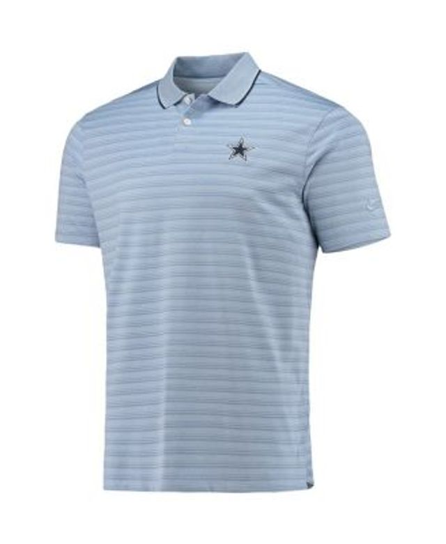 Men's Nike White Dallas Cowboys Sideline Lockup Performance Polo