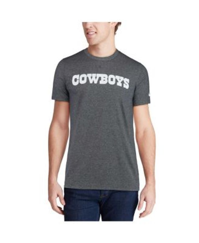 Men's Nike Heathered Charcoal Dallas Cowboys Seasonal Henley Long