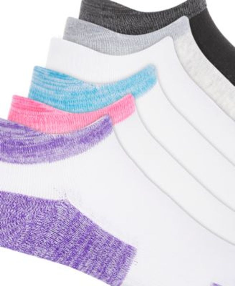 Women's 6-Pk. Colorblocked & Tonal No-Show Socks, Created for Macy's