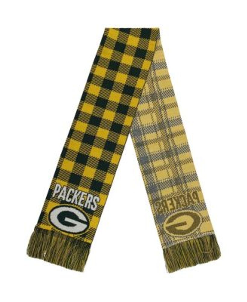 Women's Wear by Erin Andrews Green Bay Packers Jacquard Striped Scarf